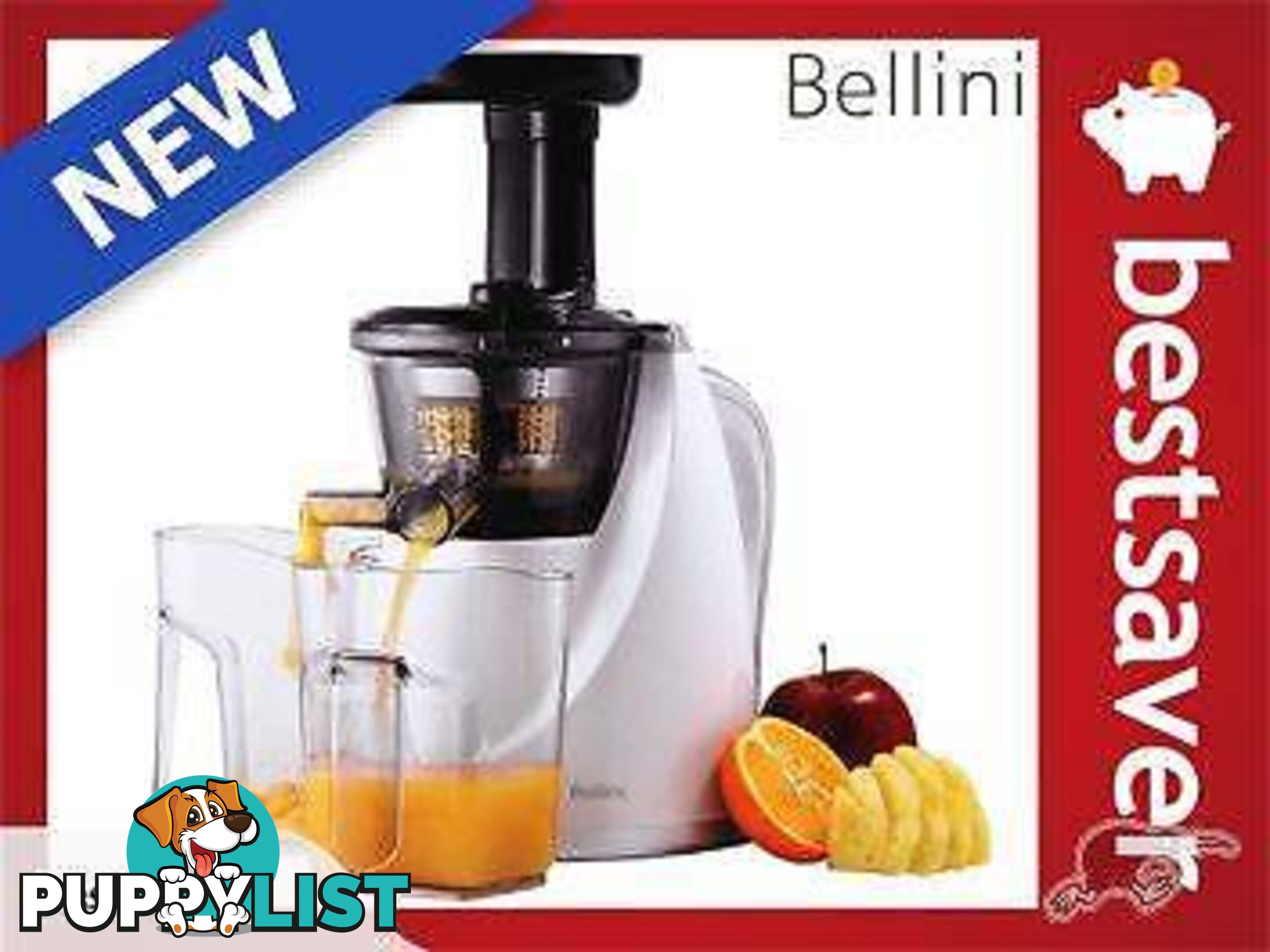 Cold Press Juicer Slow Juicer Premium Brand: Bellini near new c