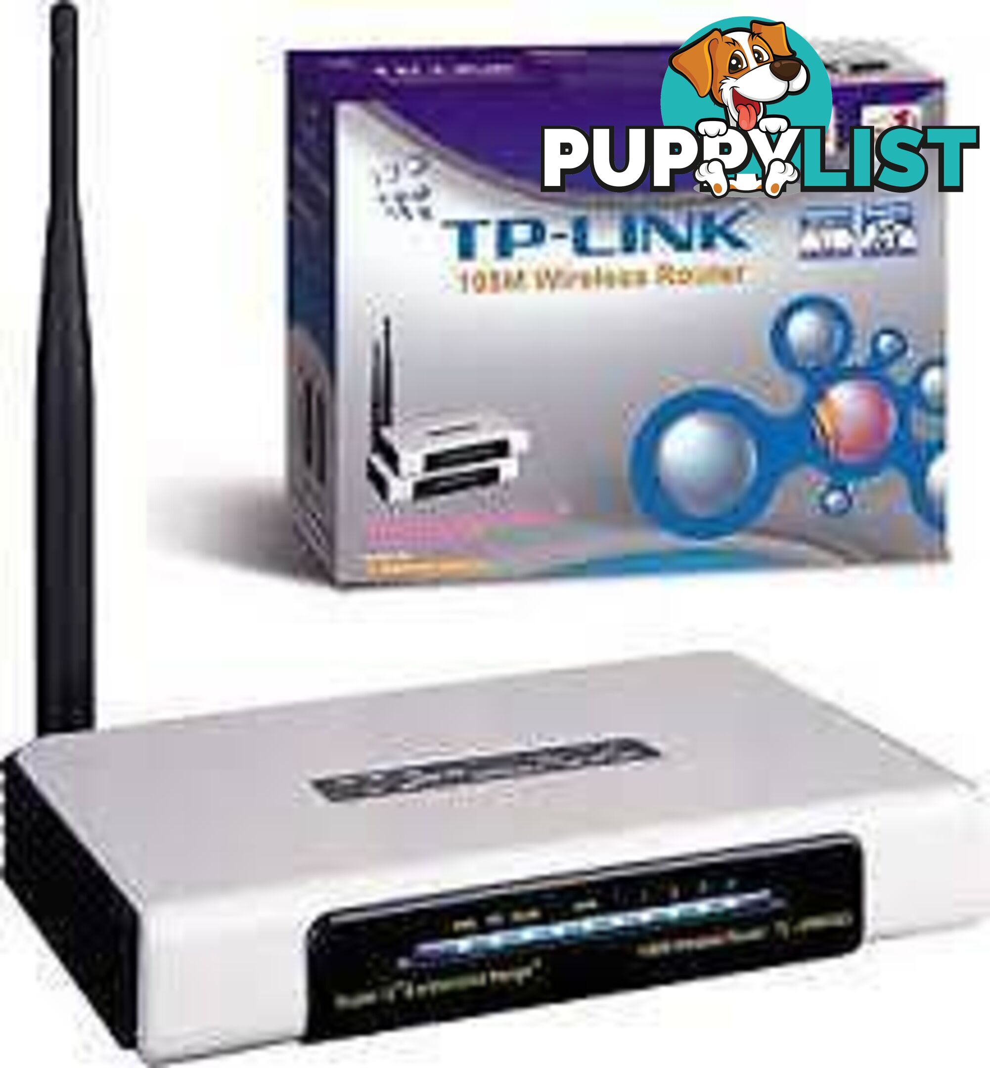 TP-Link TL-WR642G 108 Mbps 4-Port 10100 Wireless G Router