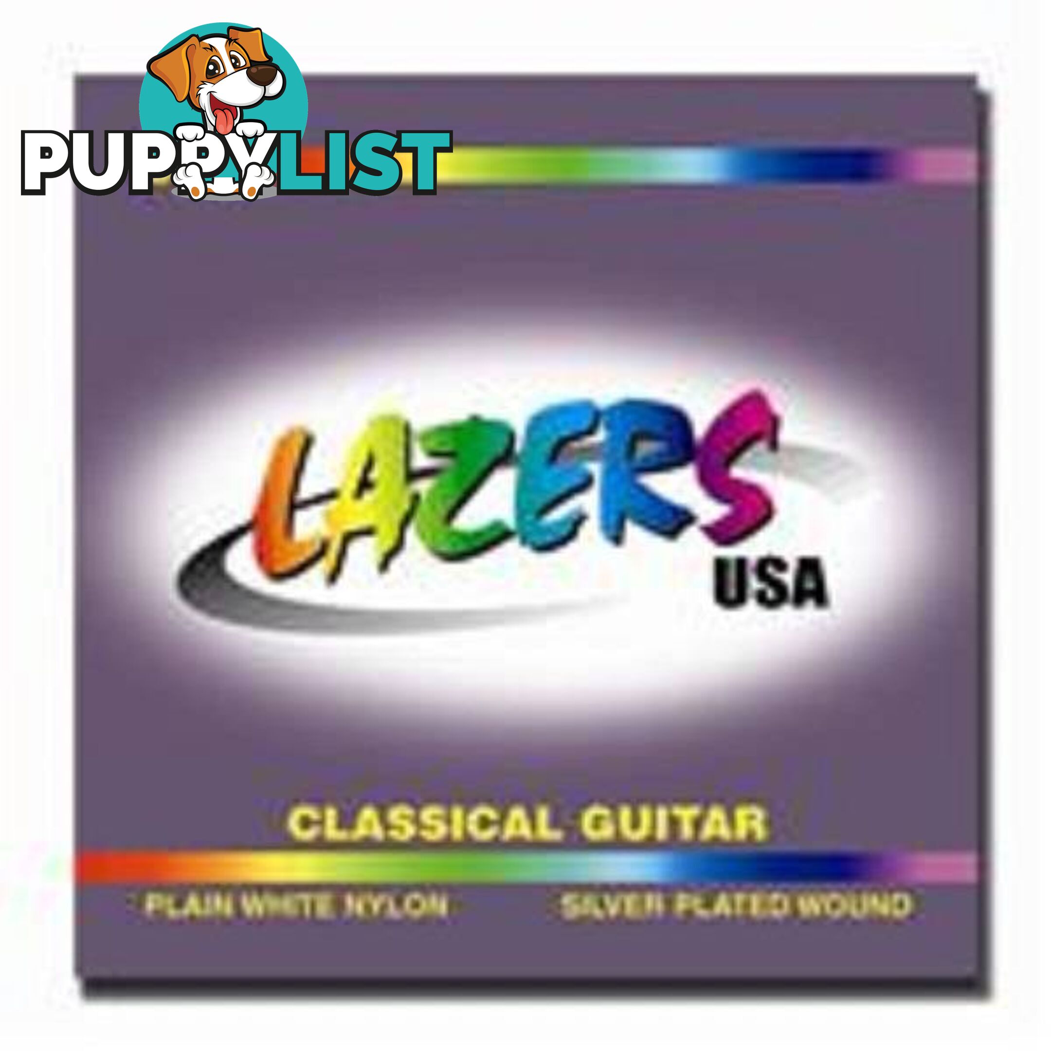 LAZER USA CLASSICAL GUITAR SILVER PLATED WOUND PICKUP OR POSTAGE