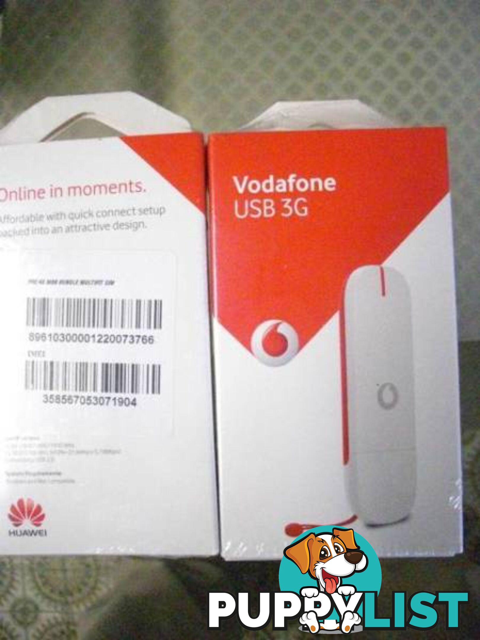 NEW 3G+ EXTREEM 30 DAYS **3 GIGS DATA**** NEW SEALED VODAFONE