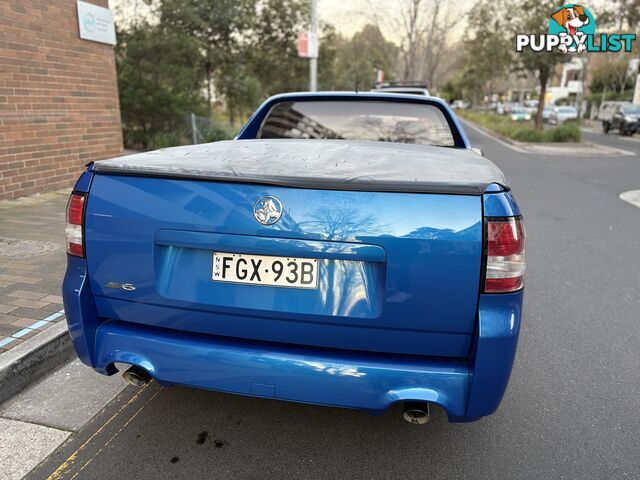 2009 Holden Ute SV6 Ute Automatic