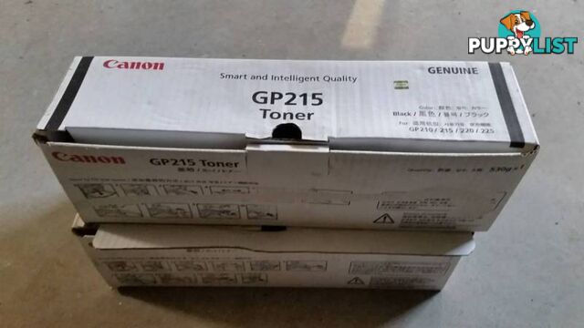 2 x Cannon gp215 printer cartridges