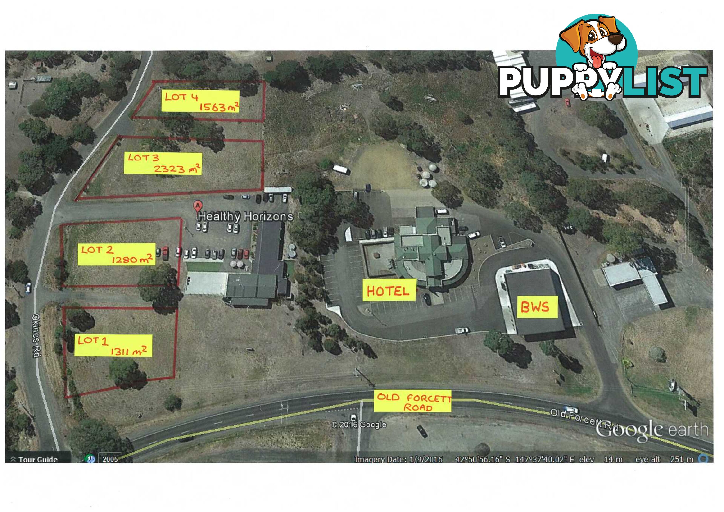 Lot 3 517 Old Forcett Road DODGES FERRY TAS 7173