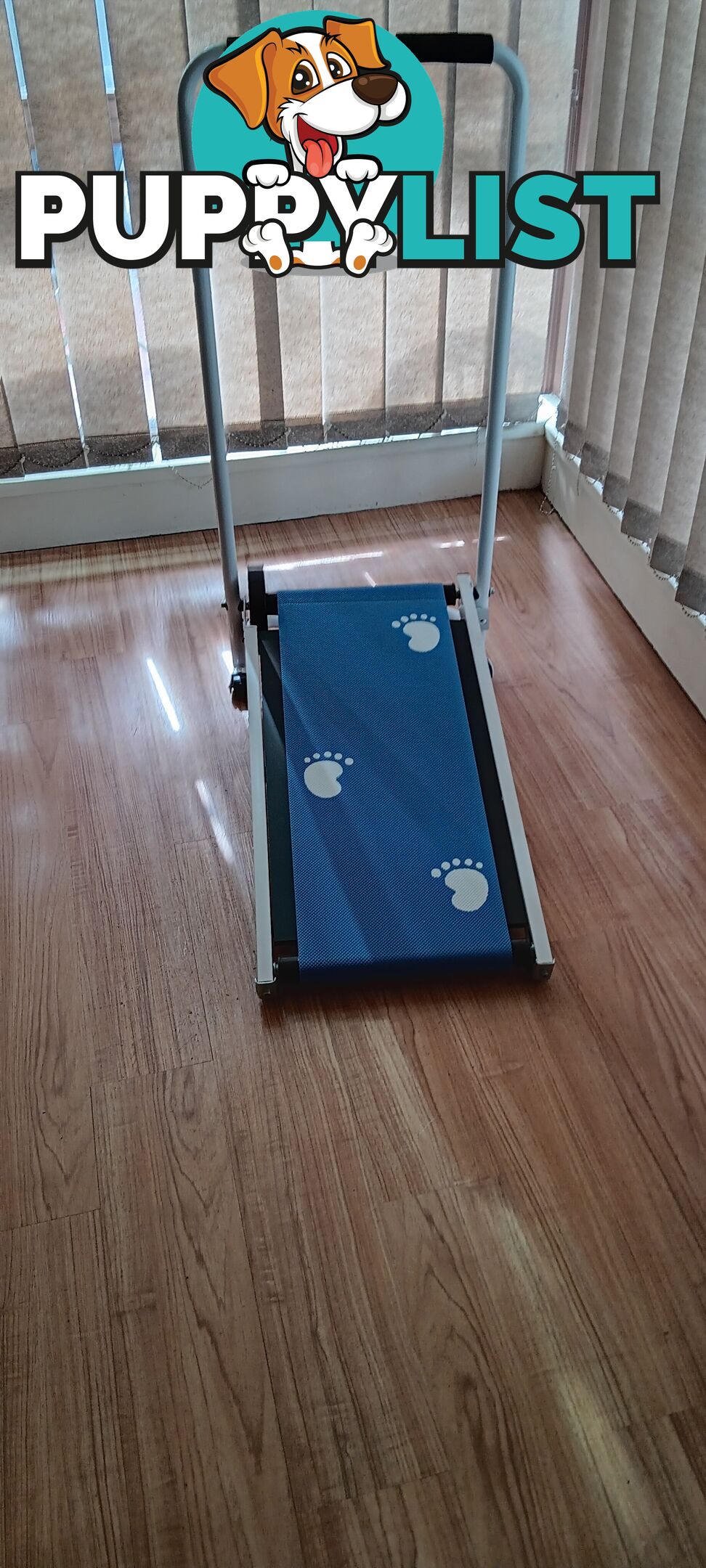 Foldable walking treadmill