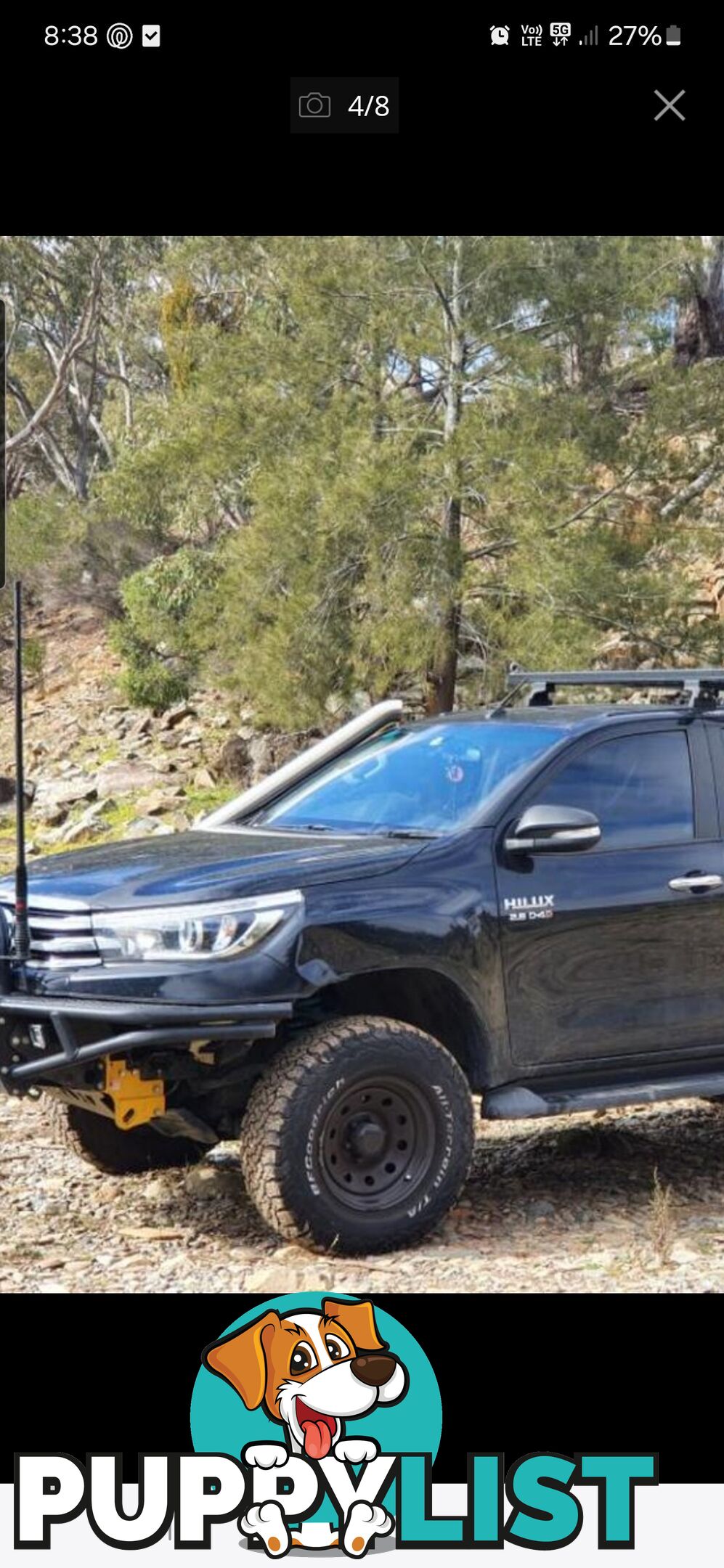 2015 Toyota Hilux Sr5 Ute Automatic