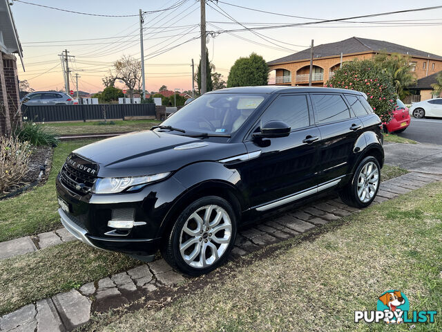 2014 Land Rover Range Rover Evoque LV MY14 TD4PURE SUV Automatic