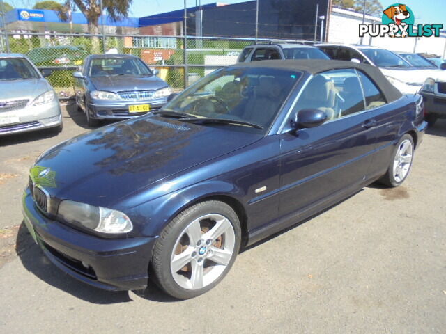 2002 BMW 330CI  E46 CONVERTIBLE