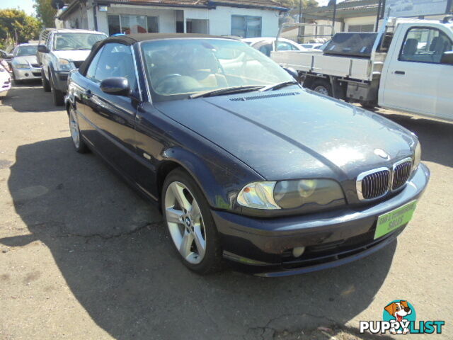 2002 BMW 330CI  E46 CONVERTIBLE