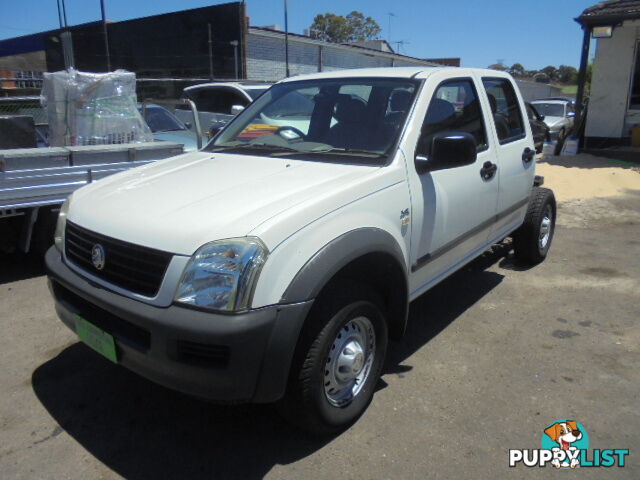 2006 HOLDEN RODEO LT RA MY06 UPGRADE UTE TRAY