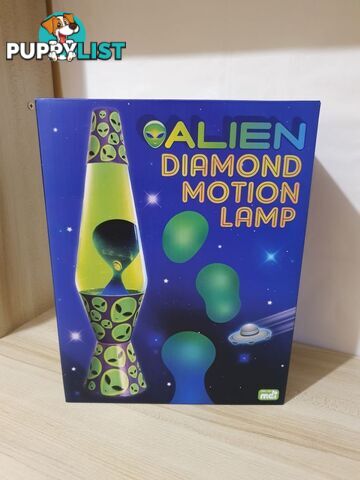 Alien Diamond-Shaped Lava Lamp