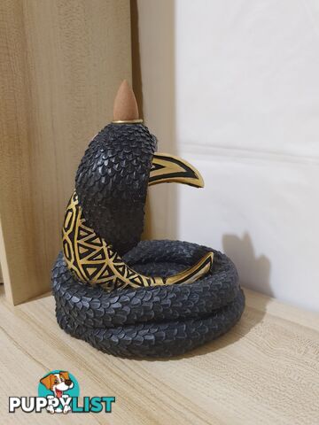 Black Snake Backflow Incense Burner