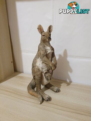 Kangaroo with Joey Figurine