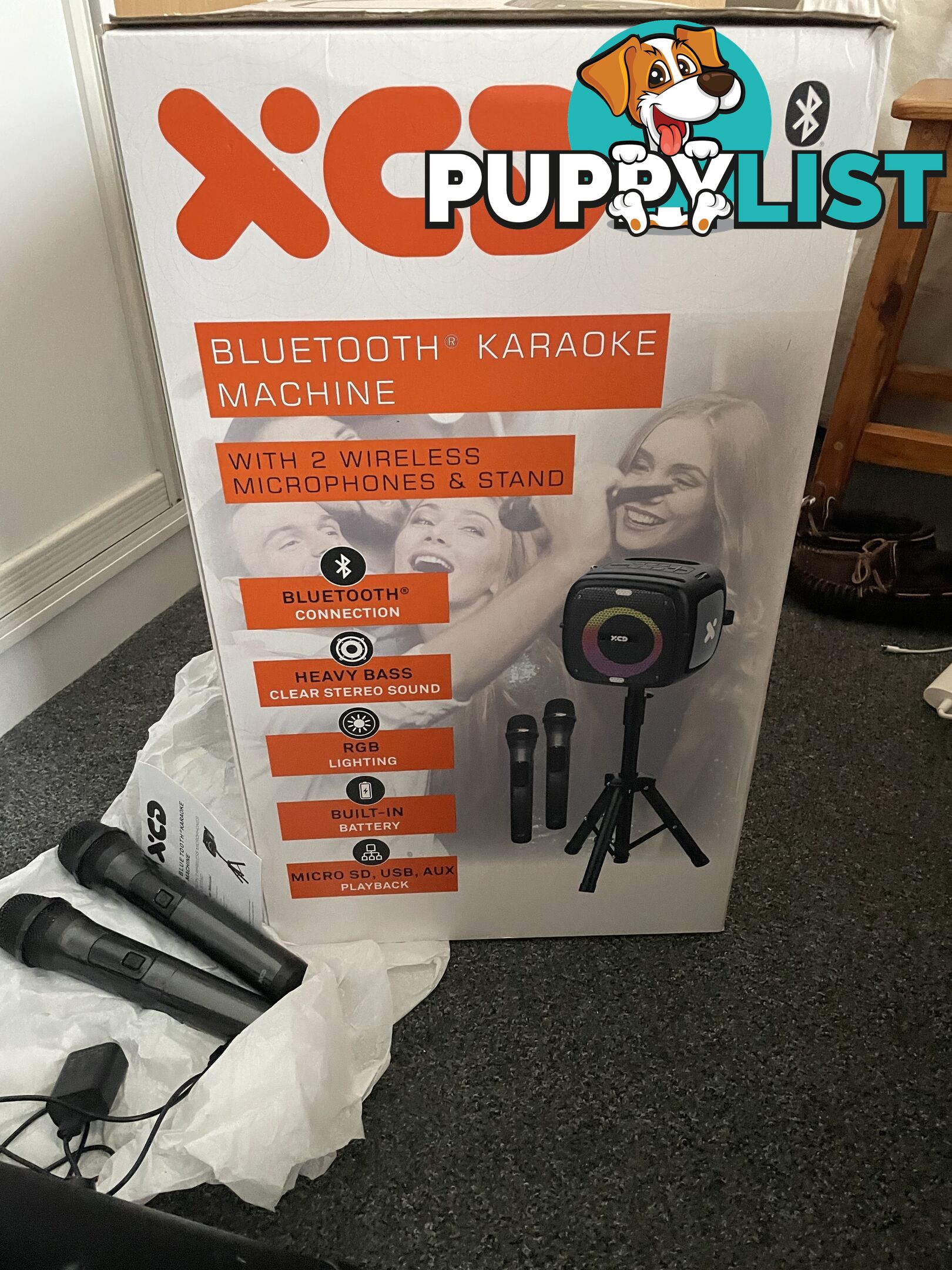 Bluetooth karaoke Machine