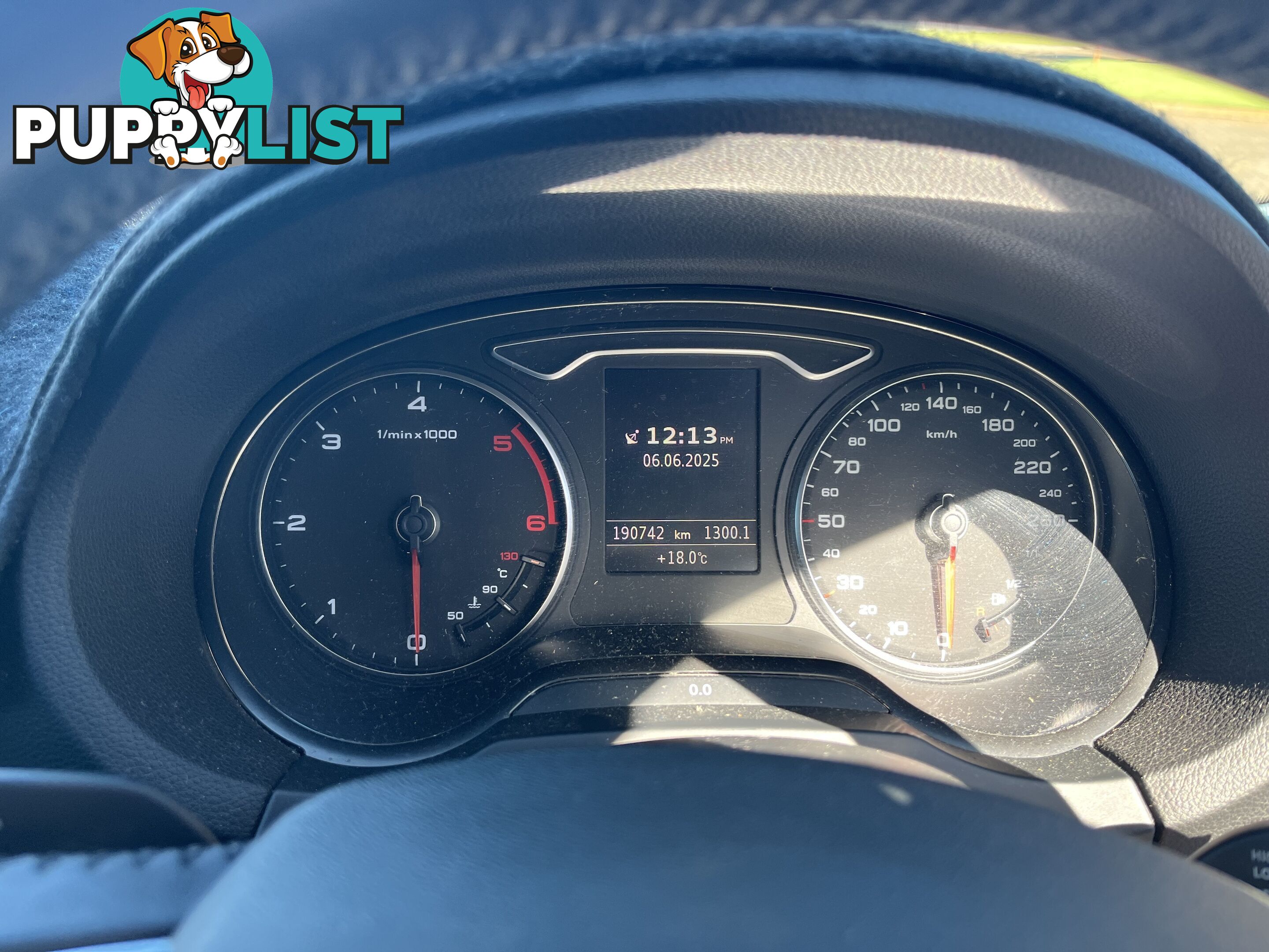 2013 Audi A3 8V ATTRACTION Hatchback Automatic
