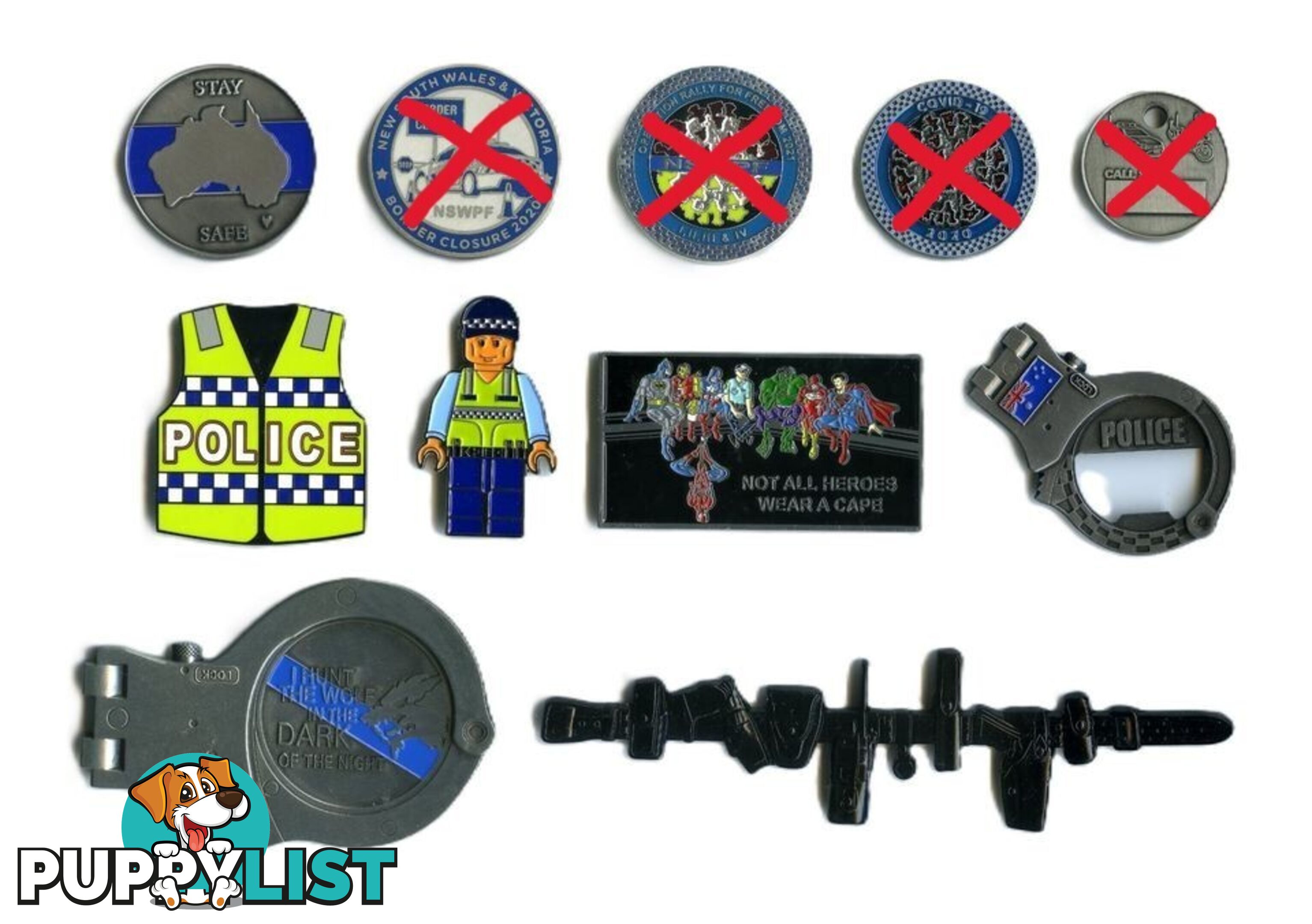 Police Challenge Coins (7)