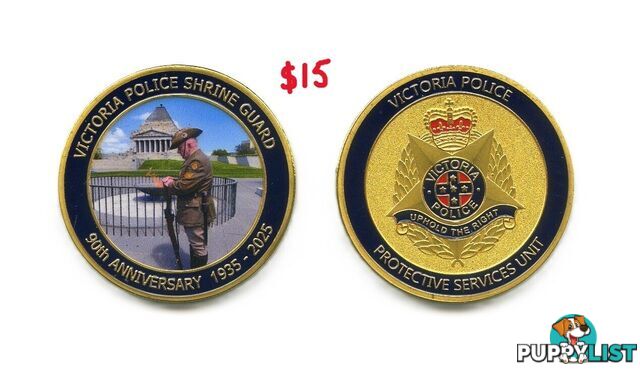 Victoria Police Coins