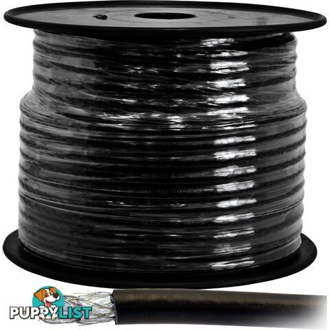 RG6 75OHM COAX QUAD SHIELD CABLE - 30M ROLL - DOSS