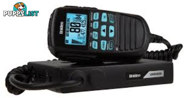 Uniden UH8080S MINI COMPACT UHF & SCANNER 5 Watt w/ New Remote Display - UNIDEN