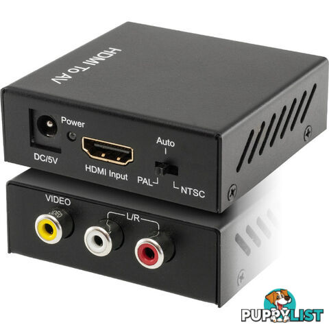 HDMI TO COMPOSITE CONVERTER - DOWN CONVERTER NO SVIDEO