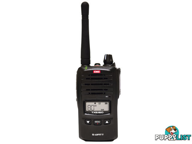 GME TX6160 X 5 Watt IP67 UHF CB Handheld Radio - GME