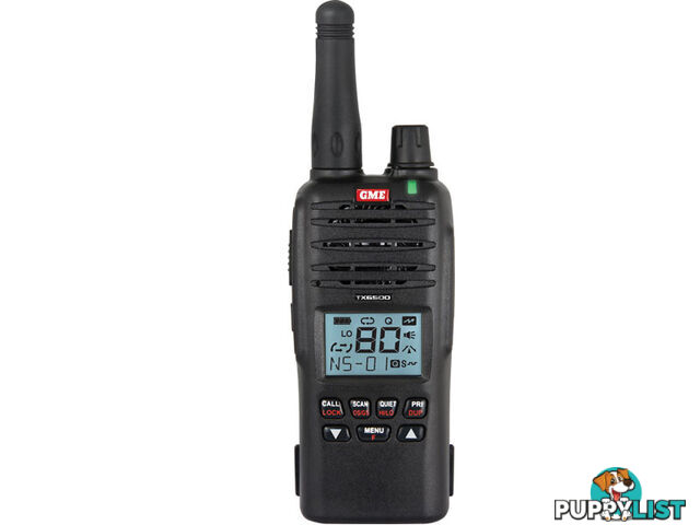 GME TX6500S 5 Watt IP67 rated UHF CB handheld - GME