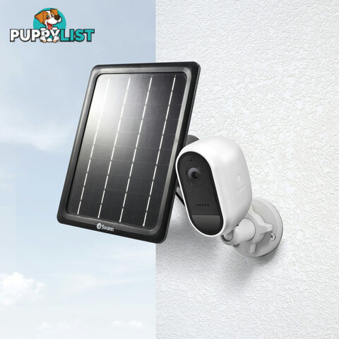 Swann 1080p Battery Powered Smart Wifi Camera + Solar Panel - SWANN