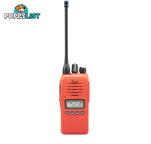 Icom IC-41Pro Waterproof IP68 80 Channel Handheld UHF CB TWO WAY Portable Radio Orange - ICOM