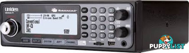 UNIDEN UBCD536PT DIGITAL DESKTOP SCANNER CFA RADIO APCO PHASE II 2 - UNIDEN