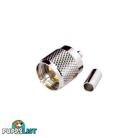 PL259 MALE UHF RG58U CRIMP PLUG