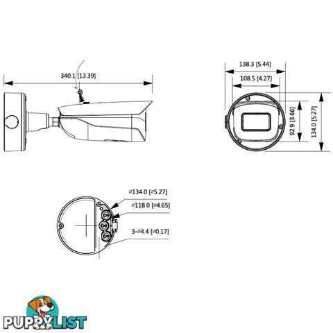 Ultimate AI Series 8.0MP Motorised Bullet - VIP Vision