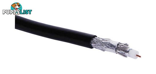 RG6 75 Ohm Quad Screen Coaxial Cable Per Meter