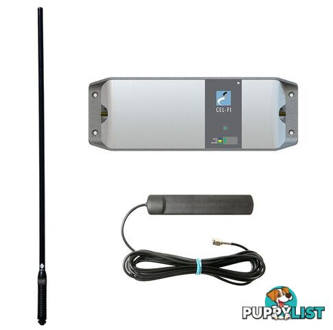 CEL-FI GO PHONE SIGNAL BOOSTER FOR TELSTRA - BUILDING INDOOR OUTDOOR YAGI PACK - CEL-FI