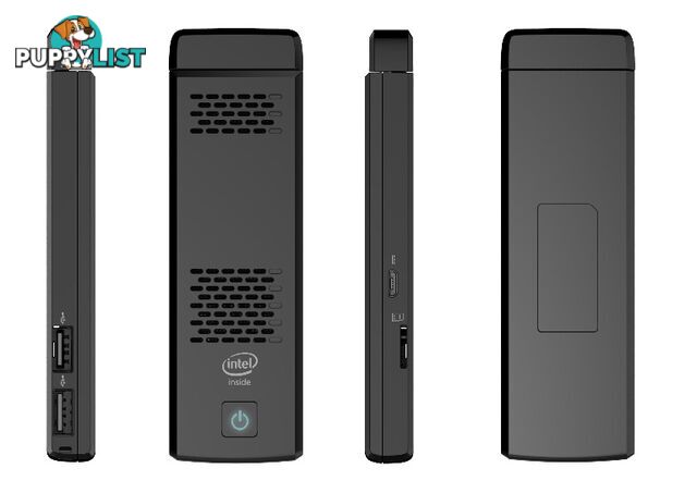 Intel PC Stick SC6, Intel Quad Core Z8350, 4GB, 64GB Storage, Windows 10 Professional, 1 year Warranty, USB, HDMI, Micro SD W10P - LEADER