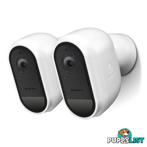 Swann 1080p Battery Powered Twin Pack Smart Wifi Camera - SWANN