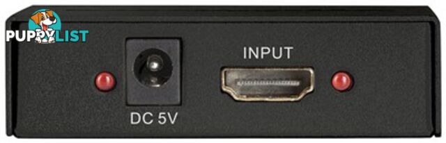 2 WAY HDMI SPLITTER WITH 4K SUPPORT - DIGITECH