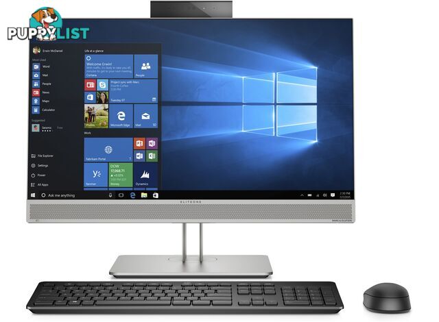 HP 800 EliteOne G5 AIO 23.8" NT i7-9700 8GB 256GB SSD WIN10 PRO HDMI DP WEBCAM KB/Mouse 3YR ONSITE WTY W10P All-in-one Desktop PC (7NX91PA) - HP