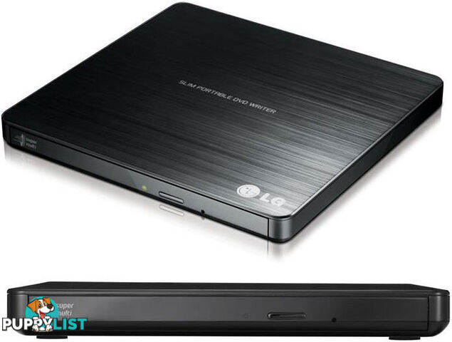 LG GP60NB50 8x External USB Ultra Slim Portable DVD-RW Player Burner Re-Writer for MAC & Windows - LG