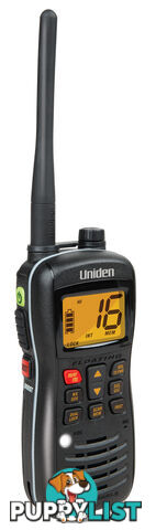 UNIDEN MHS127 5W VHF MARINE COMMUNICATION RADIO WATERPROOF JIS8 - UNIDEN