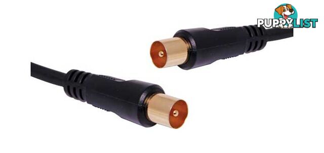 3m PAL Male to PAL Male TV Cable - DYNALINK