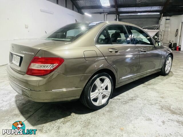 2009  MERCEDES-BENZ C-CLASS C200 KOMPRESSOR AVAN W204 SEDAN