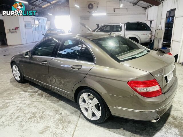 2009  MERCEDES-BENZ C-CLASS C200 KOMPRESSOR AVAN W204 SEDAN