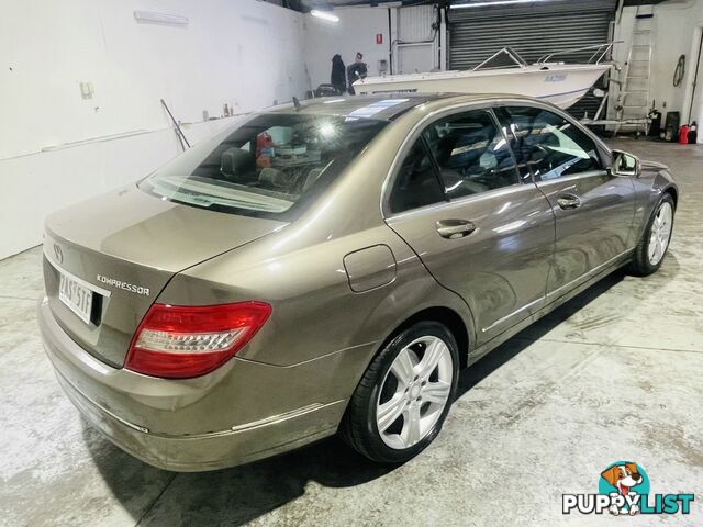 2009  MERCEDES-BENZ C-CLASS C200 KOMPRESSOR AVAN W204 SEDAN