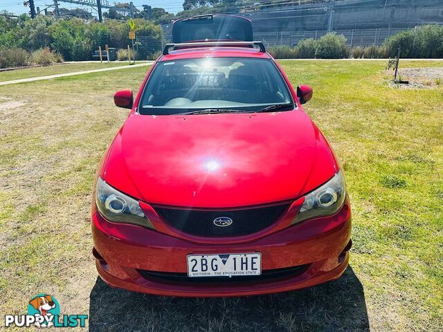 2007  SUBARU IMPREZA RS G3 MY08 HATCHBACK