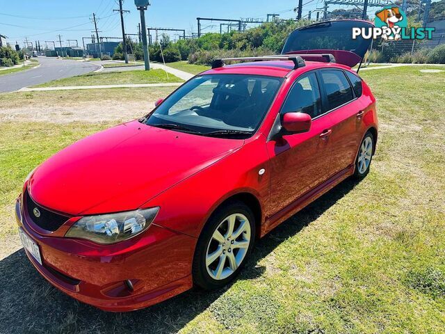 2007  SUBARU IMPREZA RS G3 MY08 HATCHBACK