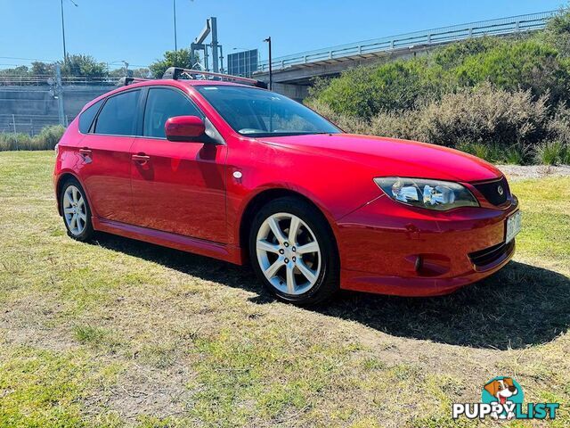 2007  SUBARU IMPREZA RS G3 MY08 HATCHBACK