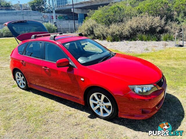 2007  SUBARU IMPREZA RS G3 MY08 HATCHBACK