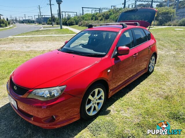 2007  SUBARU IMPREZA RS G3 MY08 HATCHBACK