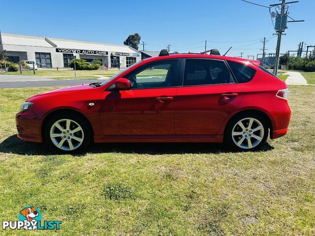 2007  SUBARU IMPREZA RS G3 MY08 HATCHBACK