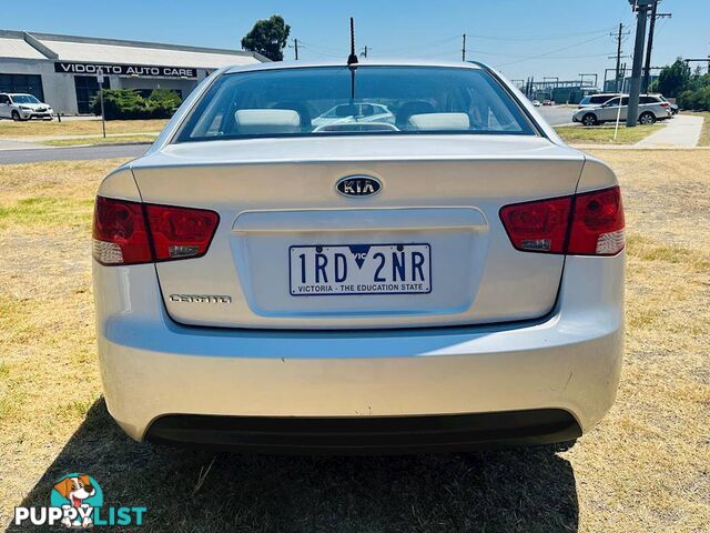 2009  KIA CERATO S TD MY10 SEDAN