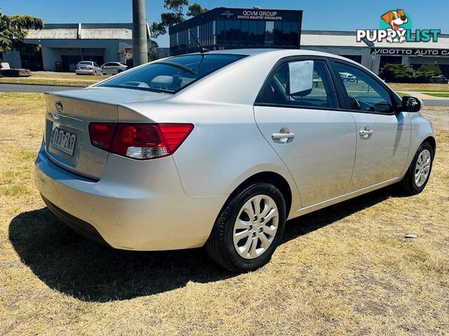 2009  KIA CERATO S TD MY10 SEDAN